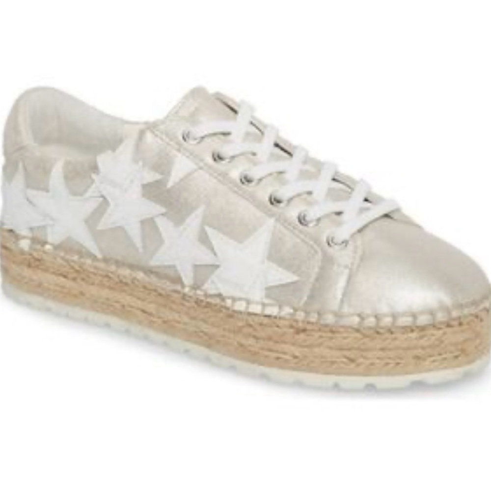 Marc fisher Maevel wedge espadrille sneakers size 8.5
